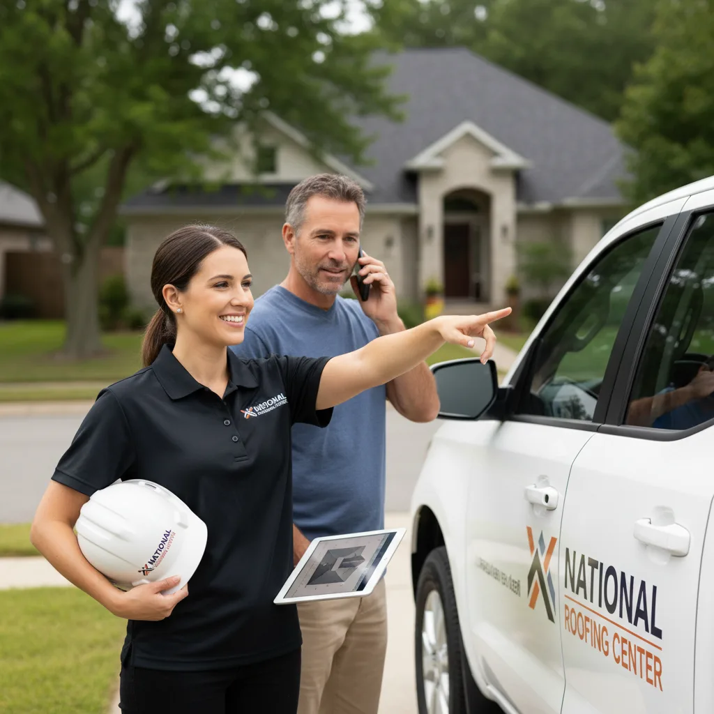 National Roofing Center customer support in Huffman