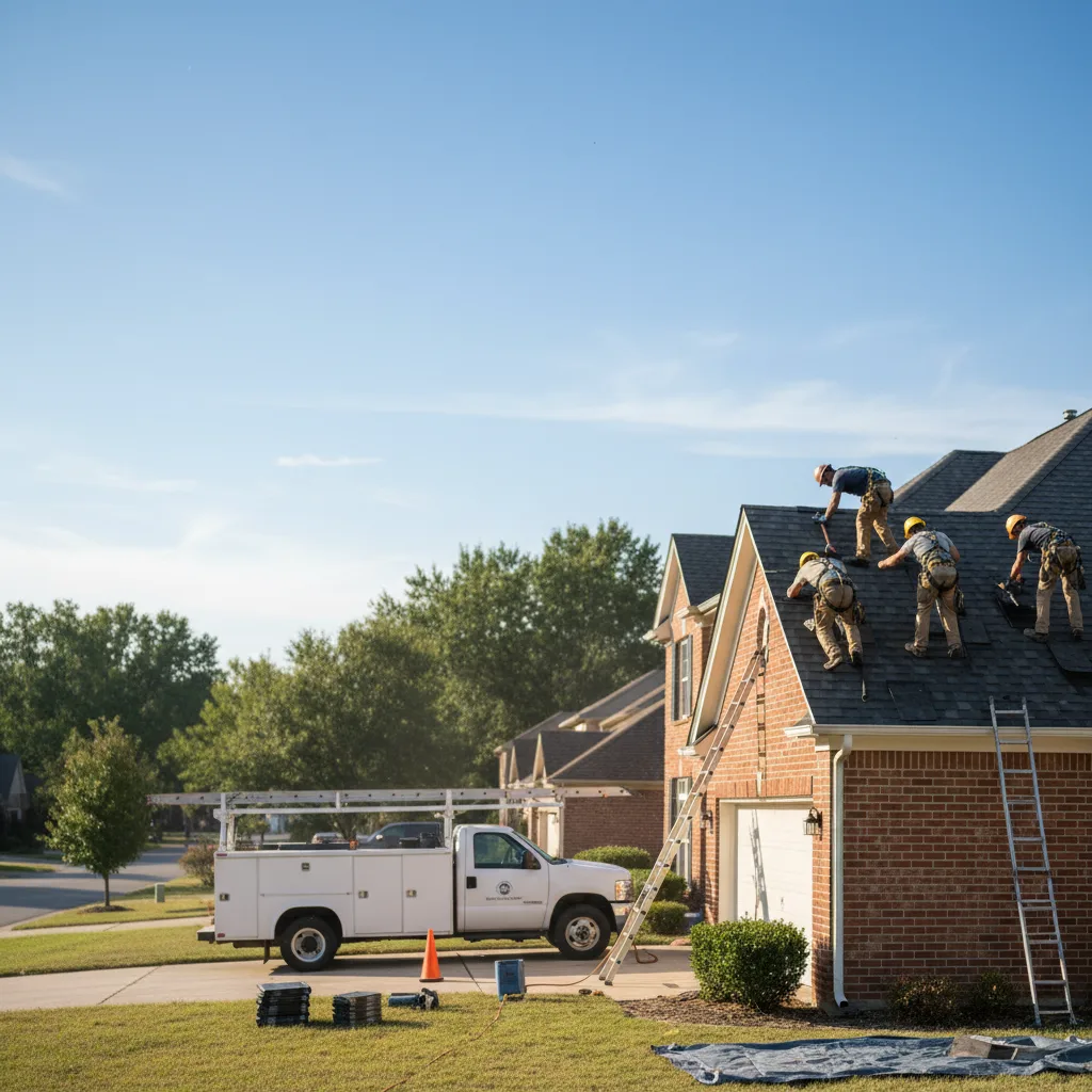 Roof Repair in Huffman